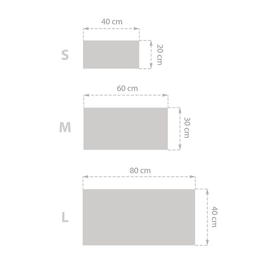 Klasszikus kárpitozott panel - ezüst