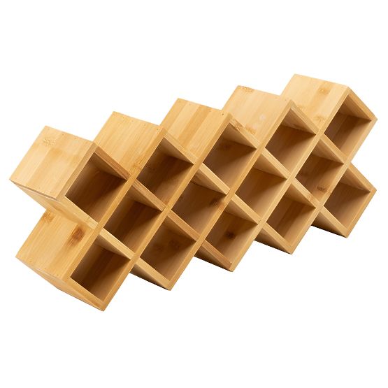 KOCHEN Bambusz fűszertartó állvány 18 üveggel