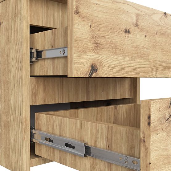 KOMÓD CL2 2SZ CLP PK ARTISAN TÖLGY