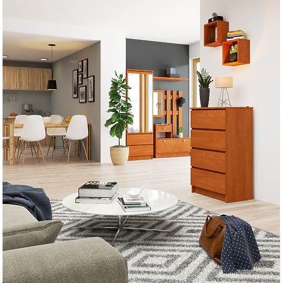 KOMÓD K 60 cm 4 FIÓK PK ÉGER