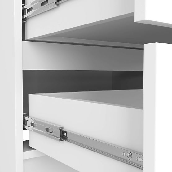 KOMÓD K120 4SZ CLP PK FEHÉR