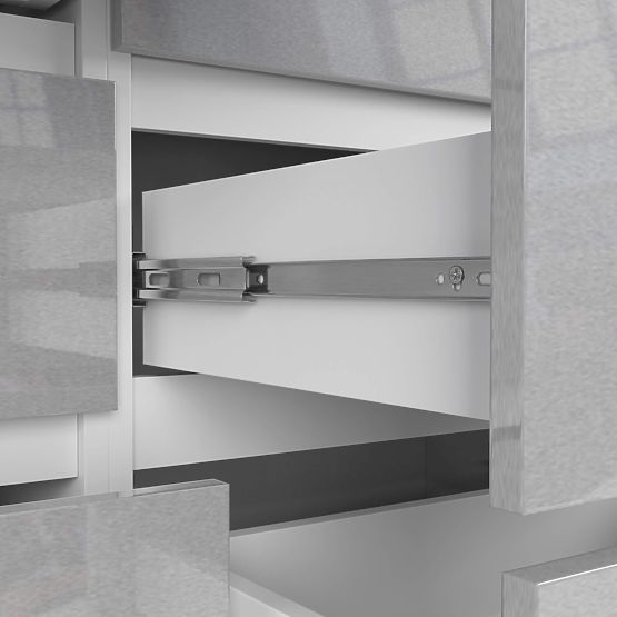 KOMÓD K120 8FÉM PK METÁLIK FÉNYES