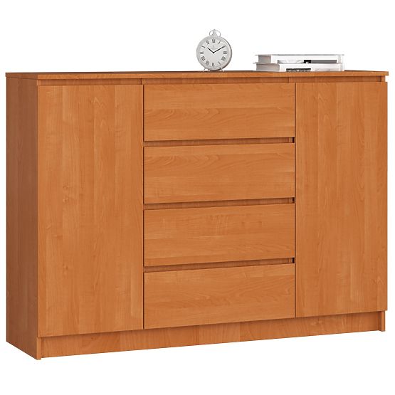 KOMÓD K140 2D 4SZ CLP ÉGER