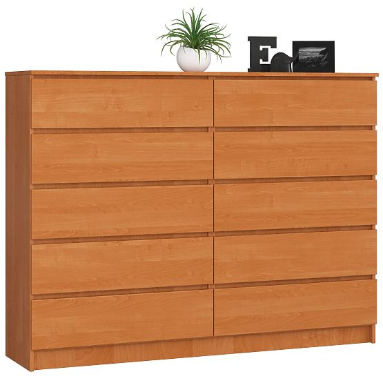 KOMÓD K160 10SZ CLP ÉGER