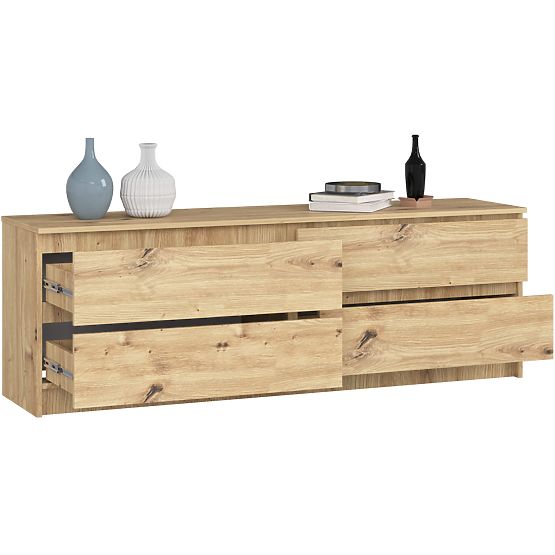 KOMÓD K160 4SZ CLP PK TÖLGY ARTISAN