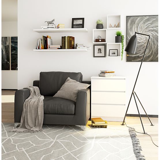 KOMÓD K60 3SZ CLP FEHÉR