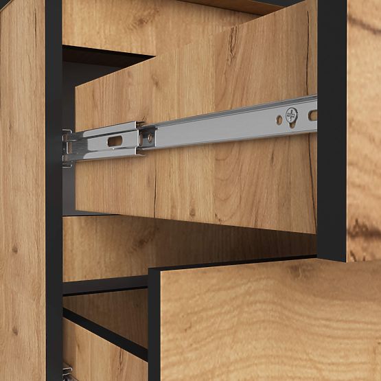 KOMÓD K60 3SZ CLP PK TÖLGY CRAFT