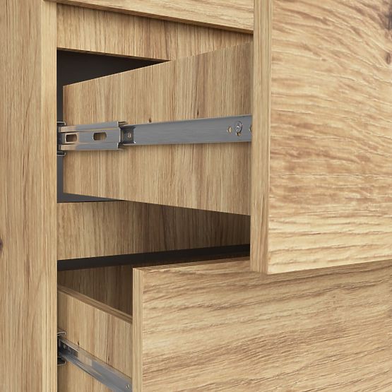 KOMÓD K60 6SZ CLP PK TÖLGY ARTISAN