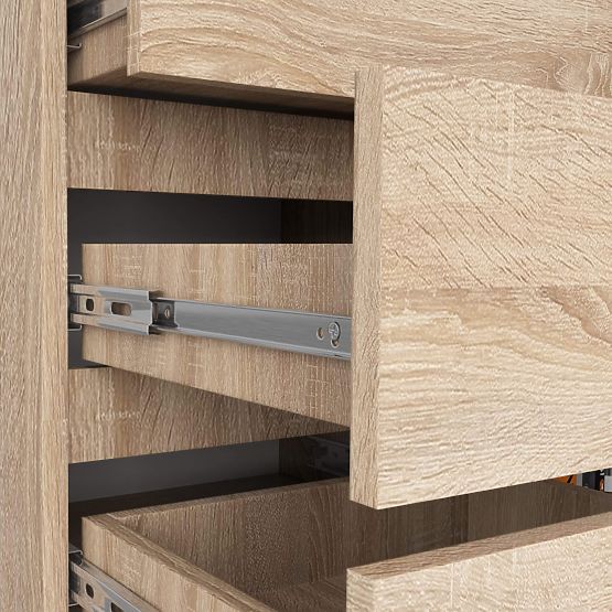 KOMÓD K80 1D 5SZ PK SONOMA TÖLGY