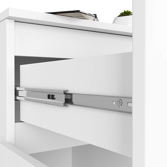 KOMÓD K80 2D 1SZ CLP PK FEHÉR