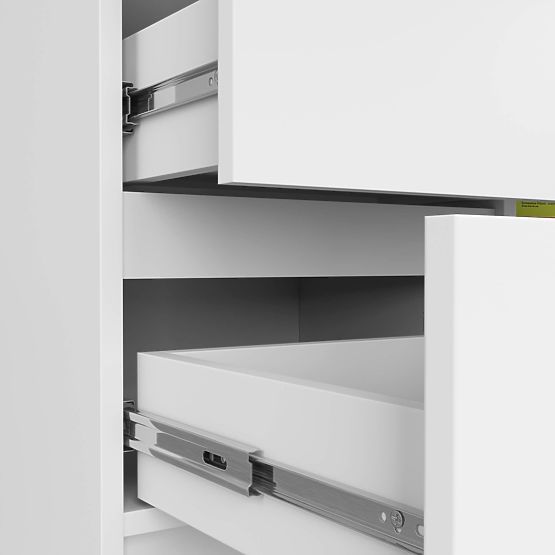 KOMÓD K80 JERRY 1D 3SZ PK FEHÉR