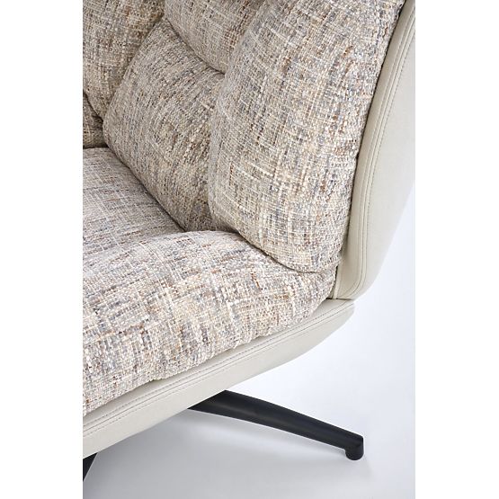 KRONOS fotel lábtartóval, bézs / többszínű (1p=1db)