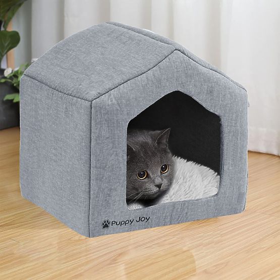 KUTYA ÉS MACSKA FEKVŐHELY PJ-096 Szürke