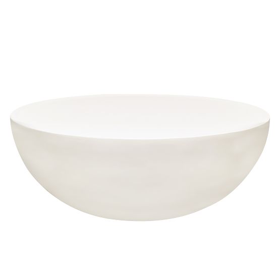 Lagoon dohányzóasztal 80 cm, bézs, matt