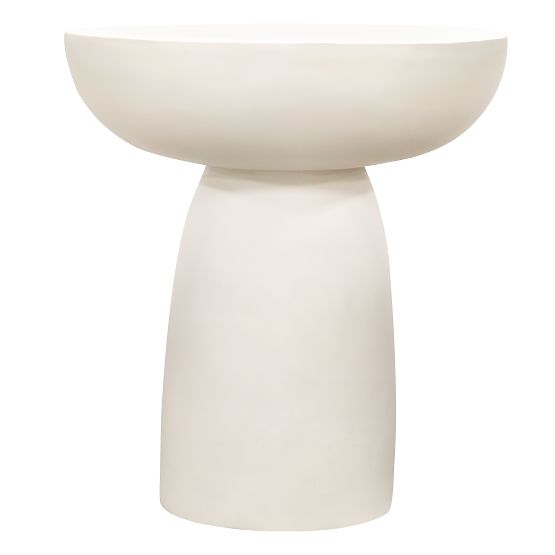 Lagoon oldalsó asztal 45 cm, bézs, matt