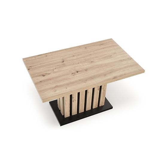 LAMELLO kihúzható asztal 160-210/90 cm tölgy artisan/fekete