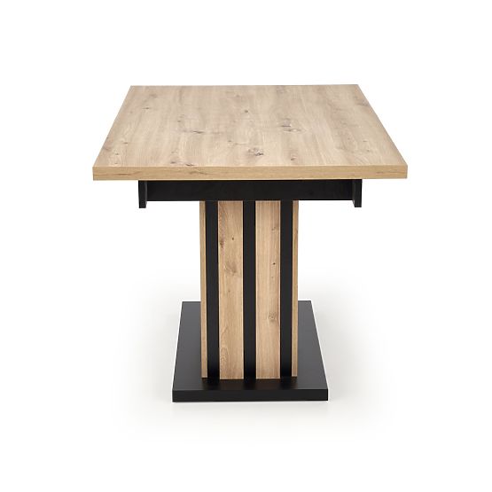 LAMELLO kihúzható asztal 160-210/90 cm tölgy artisan/fekete