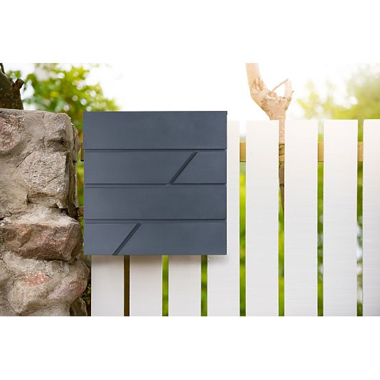 Levél- és újságtartó Tove postaláda antracit