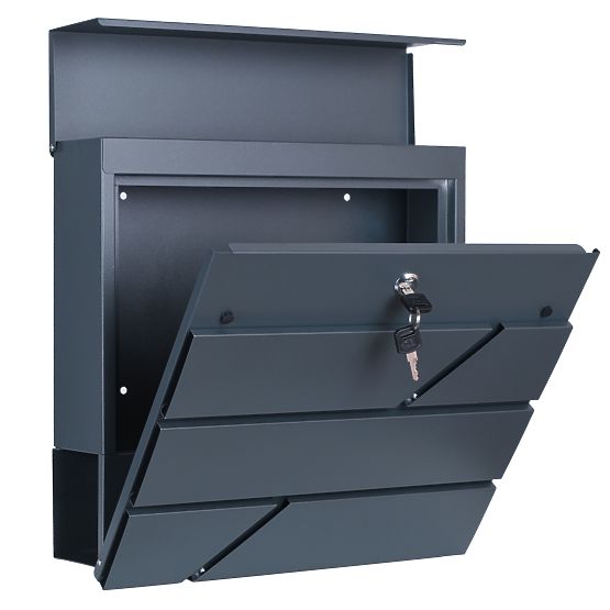 Levél- és újságtartó Tove postaláda antracit