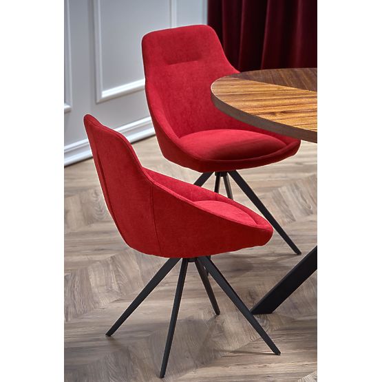 LOCARNO asztal, lap - dió, láb - fekete (2p=1db)