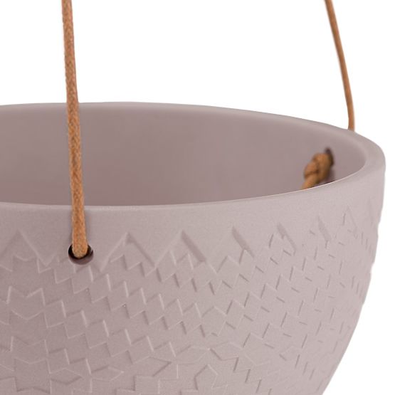 LOKAI virágtartó cappuccino szín boho stílusú belső terekhez ameliahome