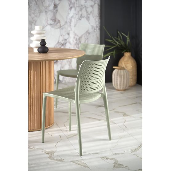 LOPEZ kerek asztal, természetes tölgy (2p=1db)