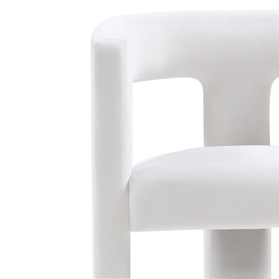 Lory relaxációs fotel, bársony, világos bézs