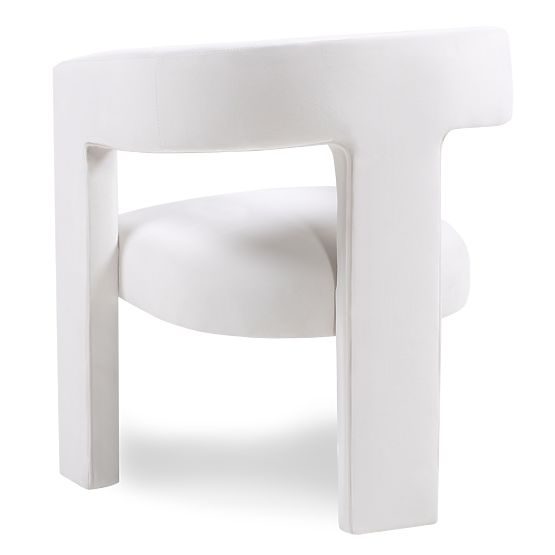 Lory relaxációs fotel, bársony, világos bézs