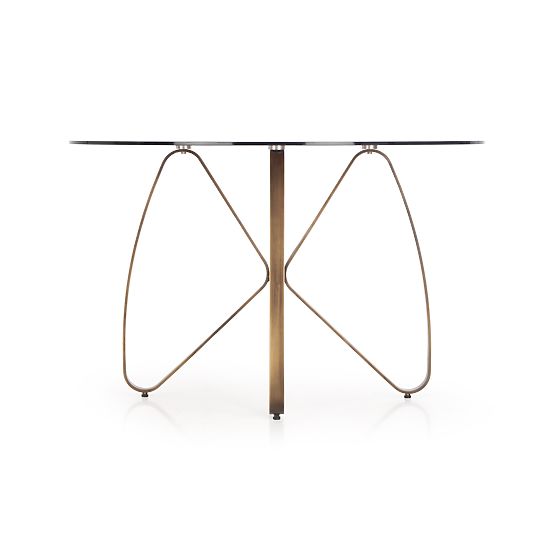 LUNGO antik arany / barna asztal (2p=1db)