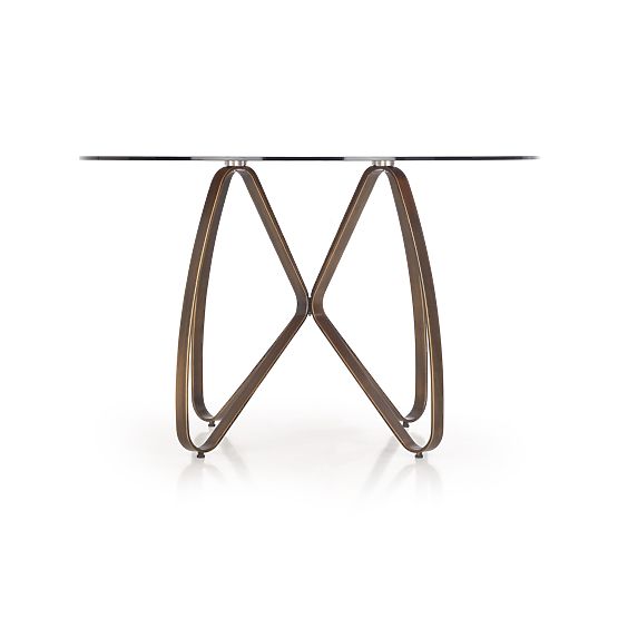 LUNGO antik arany / barna asztal (2p=1db)