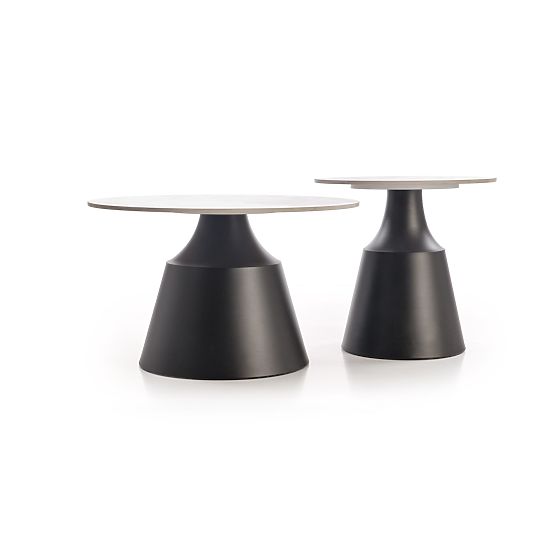 MAGNETA 2 pad készlet, fehér márvány / fekete (2p=1db)