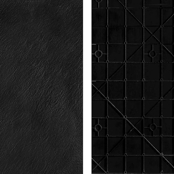 Magnum Black Zuhanytálca 90x90