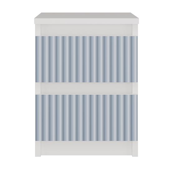 Malwa M2 ARTESO BLUE / Kék éjjeliszekrény