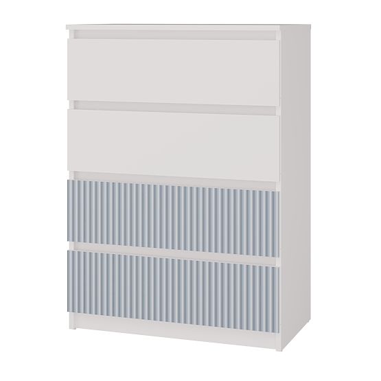 Malwa M4 ARTESO BLUE Kék Komód