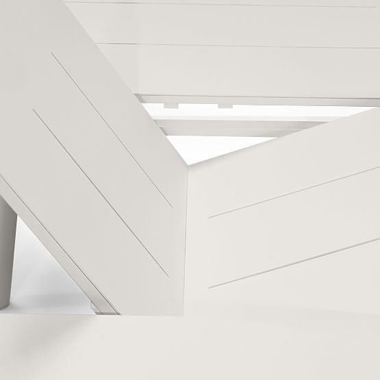 Marinelli 230-300 cm-es kihúzható kerti asztal, alumínium, világos bézs