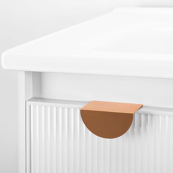 Mario 60cm Fehér Mosdós Fürdőszobabútor Készlet