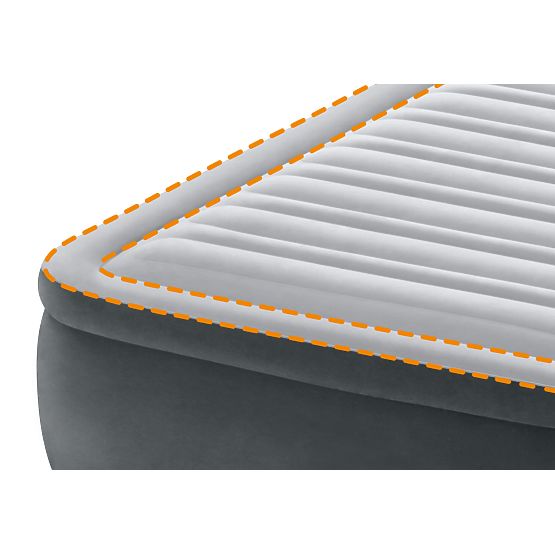 Matrac ágy 236x152cm pumpával 2 személy részére DELUXE 64448ND