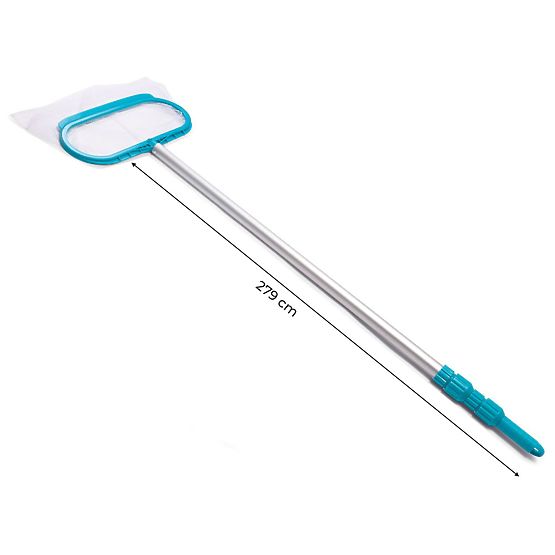 Medence tisztító készlet vízi porszívóval - háló és kefe INTEX 28003