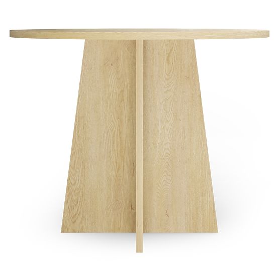 Merlo kerek étkezőasztal 100 cm, Cremona Torro tölgy