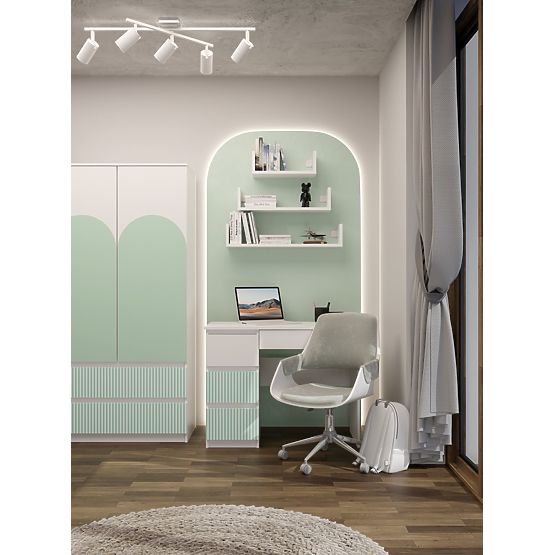 Mijas LEWE ARTESO MINT Mentás Íróasztal