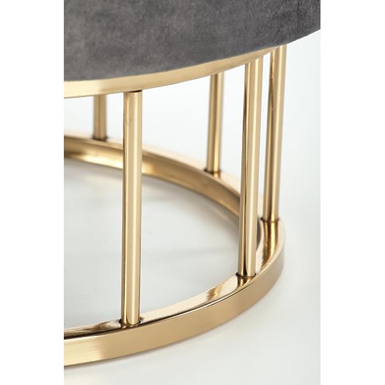 MINTY szürke/arany puff (1p=1db)