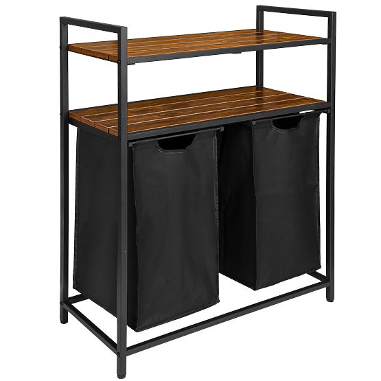 MIRUN 2 rekeszes szennyestartó polcokkal