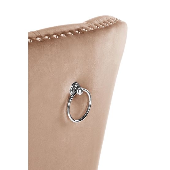 MIYA szék fekete / kárpit: bézs (1p=2db)