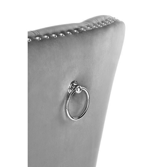 MIYA szék fekete / kárpit: szürke (1p=2db)