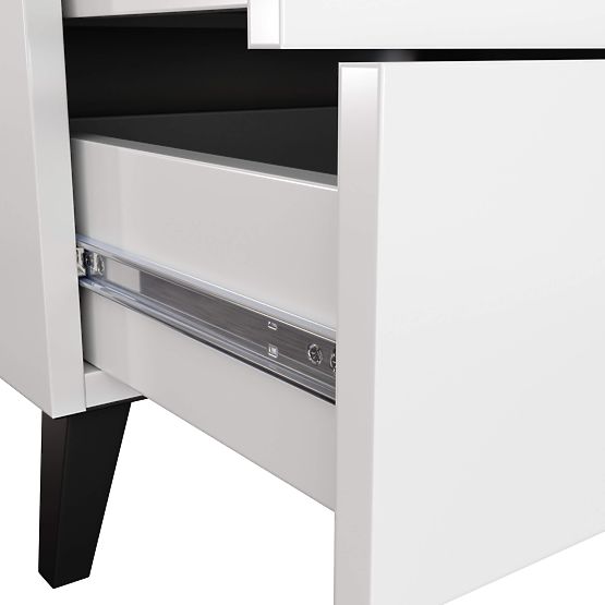 MOBI K-05 FEKETE-FEHÉR KOMÓD