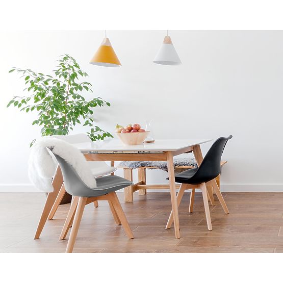 Modern Nantes DSW szék fekete