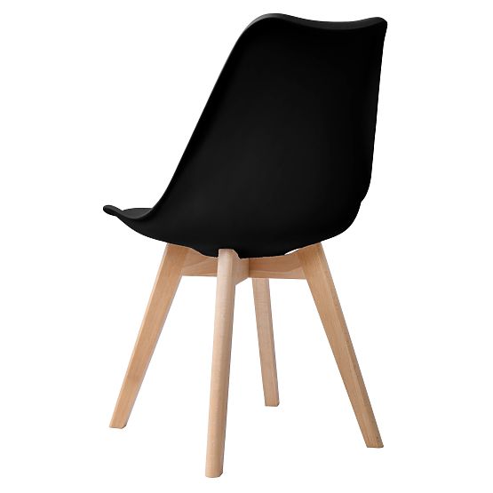 Modern Nantes DSW szék fekete