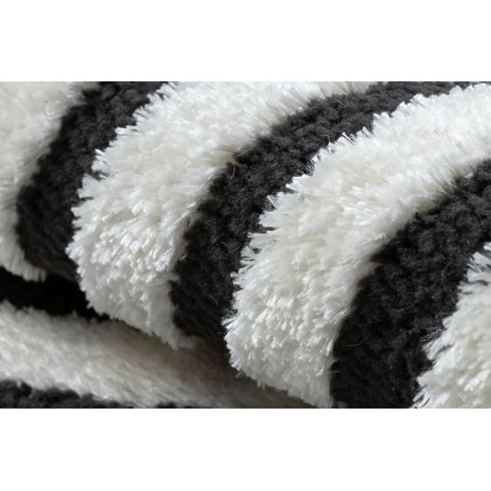 Modern szőnyeg MODE 8597 geometriai krém / fekete