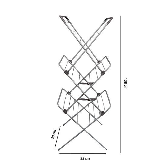 ModernHome 15m-es Függőleges Ruhaszárító
