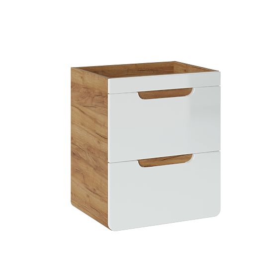 Mosdó alatti szekrény 50 cm 2 fiókkal